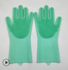 Image of Silicone Heat-resistant Cleaning Brush Scrubbing Gloves Shopping