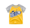 Image of Children's Wear Summer New Korean Children's Boys Cotton T-shirt Men's Treasure In Children's Short Sleeves Shopping