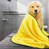 Image of Dog Towels For Drying Dogs Drying Towel Dog Bath Towel, Quick-drying Pet Dog And Cat Towels Soft Fiber Towels Robe Super Absorbent Quick Drying Soft Microfiber Pet Towel For Dogs, Cats Yellow Shopping