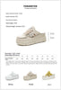 Image of Summer Hollow-out Platform Plus Size Height Increasing Insole Woven Casual Shoes Shopping