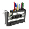 Image of Cassette Tape Dispenser Pen Holder Vase Pencil Pot Shopping