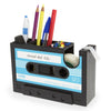 Image of Cassette Tape Dispenser Pen Holder Vase Pencil Pot Shopping