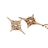 Image of Fashion Graceful Geometric Six-pointed Star Earrings Shopping