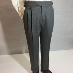 Loose Casual Wool Suit Pants Shopping