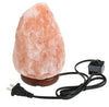 Image of Crystal salt lamp socket lamp creative decoration gift rose salt lamp night light bedside lamp Shopping