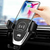 Image of 10W QI Wireless Fast Car Charger Mount Holder Stand Automatic Clamping Charging Shopping