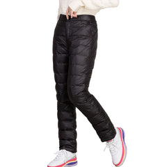 Middle-aged And Elderly Women's Outer Wear High Waist Down Pants