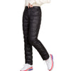 Image of Middle-aged And Elderly Women's Outer Wear High Waist Down Pants Shopping