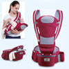 Image of Ergonomic Baby Carrier Infant Baby Hipseat Carrier 3 In 1 Front Facing Ergonomic Kangaroo Baby Wrap Sling Shopping