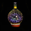 Image of 3D Glass Aroma Diffuser Colorful Lamp Humidifier Night Light Shopping111