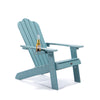 Image of TALE Adirondack Chair Backyard Outdoor Furniture Painted Seating With Cup Holder All-Weather And Fade-Resistant Plastic Wood Ban Amazon Shopping