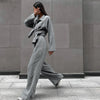 Image of Loose And Comfortable Double-layer Crepe Pajamas Two-piece Set Ladies' Homewear Shopping