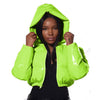 Image of Glossy Bread Coat Down Cotton Jacket Shopping