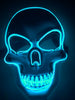 Image of Halloween Skeleton Mask LED Glow Scary Mask Shopping