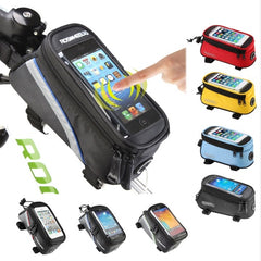 Compatible with Apple, ROSWHEEL Bicycle Frame Bags Bags Bag Holder For IPhone Mobile Phone Bag Shopping111