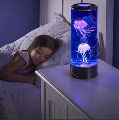 LED Jellyfish Aquarium Lamp Night Light USB Powered Shopping