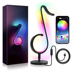 Intelligent APP Remote Control Symphony Atmosphere Light LED Night Light 180&deg Rotation Desktop Bedside For Home Decor Lamp Shopping