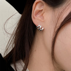 Women's Retro Personality And Minimalism Versatile Elegant Earrings Shopping