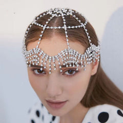 Artificial Rhinestone Tassels With A Cool And Trendy Headwear Shopping