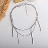 Image of Steel Bends And Hitches Tassel Necklace Shopping