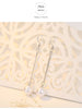 Image of Pearl Shell Pearl Stud Earrings Silver Plated Tassel Jewelry Long Earrings Shopping