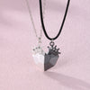 Image of Love Crown Wish Stone Necklace Fashion Alloy Shopping