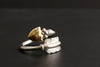 Image of 925 Thai Silver Bow And Arrow Ring Personality Fashion Shopping