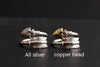 Image of 925 Thai Silver Bow And Arrow Ring Personality Fashion Shopping