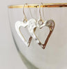 Image of Independent Station Retro Heart-shaped Valentine's Day Earring Shopping