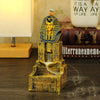 Image of Creative Ancient Egypt Backflow Incense Burner Resin Crafts Home Buddha Ornament Shopping