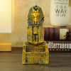 Image of Creative Ancient Egypt Backflow Incense Burner Resin Crafts Home Buddha Ornament Shopping