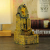 Image of Creative Ancient Egypt Backflow Incense Burner Resin Crafts Home Buddha Ornament Shopping