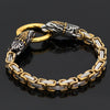 Image of Nordic Fancy Wolf Head Emperor Bracelet Shopping