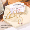 Image of Creative Simple Retro Love Star Chain Earings Set Shopping