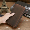 Image of New Retro Hand Multifunctional Zipper Men's Leather Wallet Shopping