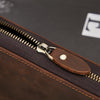 Image of New Retro Hand Multifunctional Zipper Men's Leather Wallet Shopping