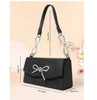 Image of Shiny Bow Rhinestone Women Bag High-grade French Style Shopping