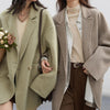 Image of Women's Wool Double-sided Woolen Coat Shopping