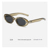 Image of Korean Style Oval Small Frame Gm Sunglasses Shopping