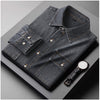 Image of Denim Long Sleeve Shirt Casual Coat Shopping