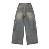 Image of Multi-Pocket Workwear Jeans For Men Shopping