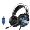 Image of Head-mounted wired Bluetooth gaming headset Shopping