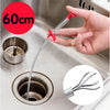 Image of 60CM Sewer Dredger Spring Pipe Dredging Tool Household Hair Cleaner Drain Clog Remover Cleaning Tools Household For Kitchen Sink Kitchen Gadgets Shopping