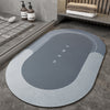 Image of Cushion Cushion Bathroom Sliding  Door  Floor  Bathroom Foot Mat Shopping