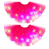 Image of Magical & Luminous  LED Princess Halloween Tutu Skirt Sequins Shiny Skirt Shopping