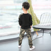 Image of Camouflage long sleeve kids suit Shopping