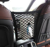 Image of Rental Dog Barrier Seat Net Organizer Universal Elastic Auto In The Back Seat For Storage Shopping