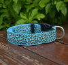 Image of LED Dog Collar Safety Adjustable Nylon Leopard Pet Collar Shopping