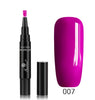 Image of 3 In 1 Gel Nail Varnish Pen Glitter One Step Nail Art Gel Polish Hybrid Shopping111