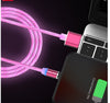 Image of Compatible with Apple , LED Magnetic USB Phone Cable Micro Type C Charger Fast Charging Magnet Charge Cord Shopping111